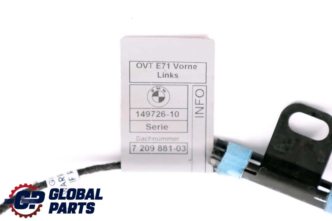 BMW X6 Series E71 Door Handle Lighting Light Front Left N/S - SKU 7209881 - Part number 7209881