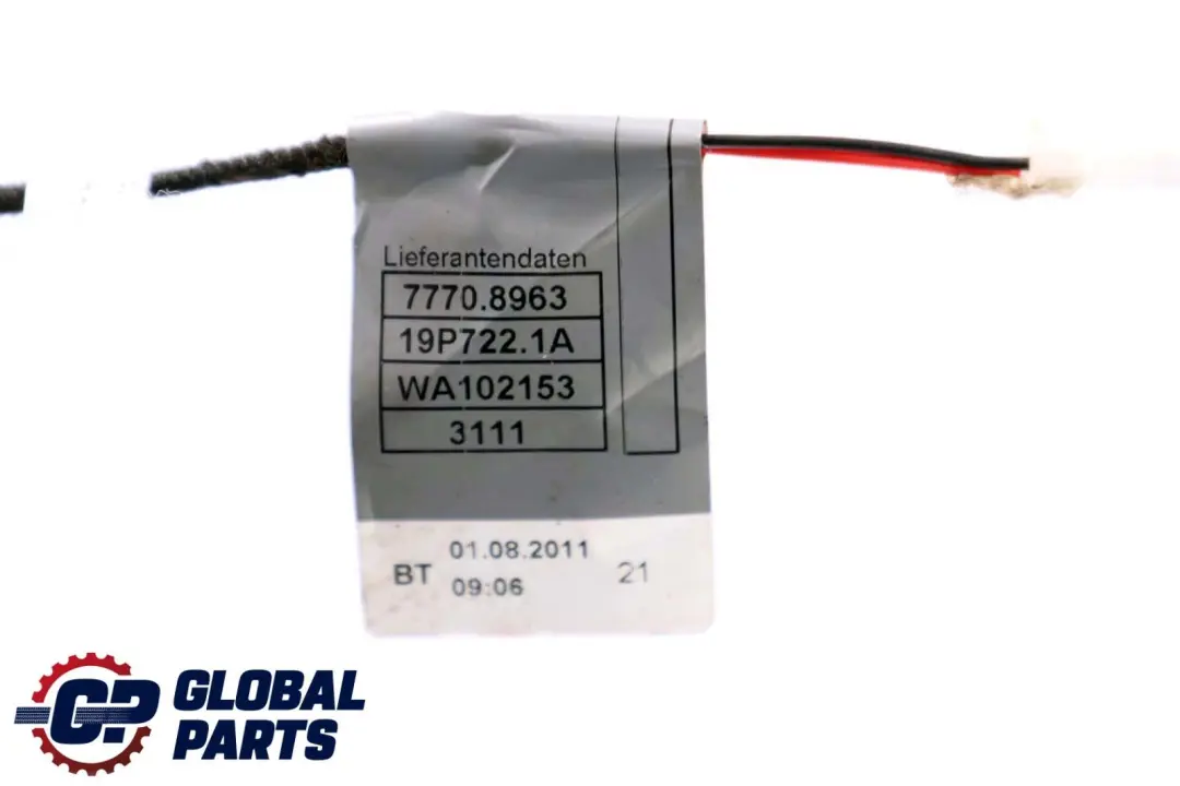 BMW X6 E71 Wiązka Przewodów Oświetlenia Klamki Drzwi Tył Lewy - SKU 7209883 - Numer Części 7209883