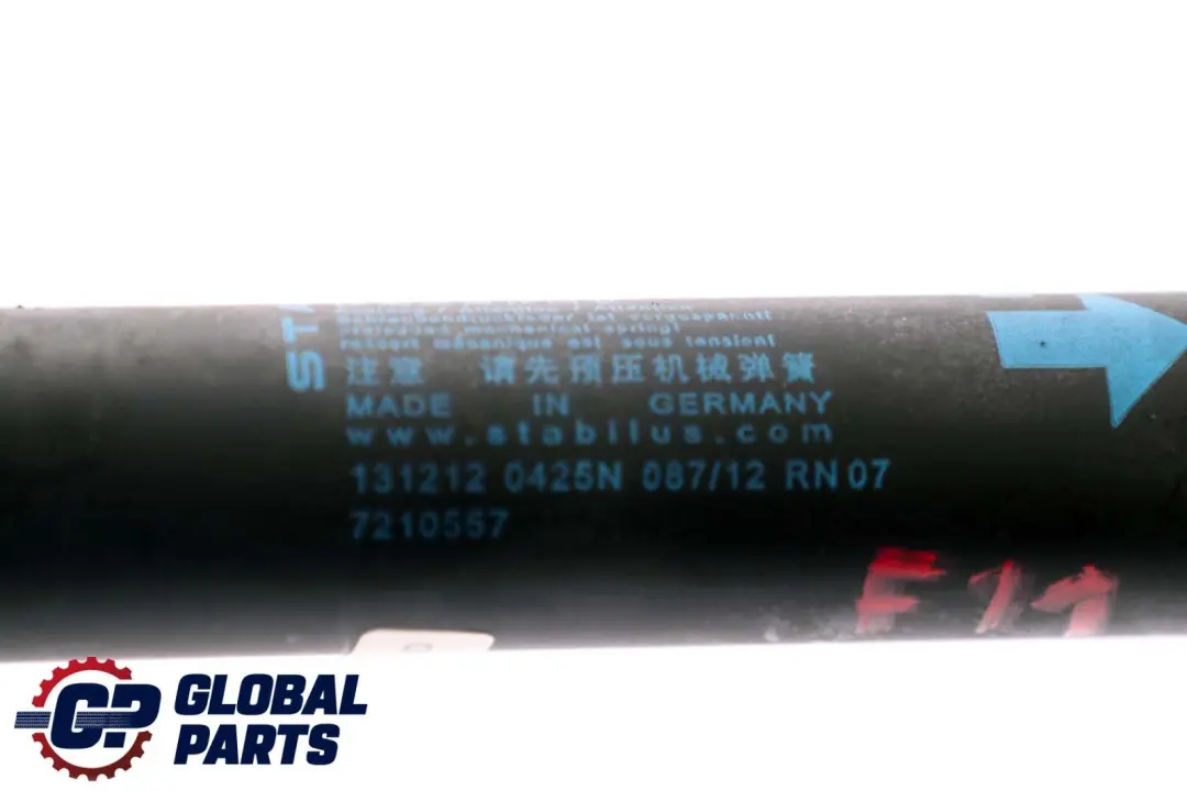 BMW 5 Series F11 F11N LCI Touring Spring Support Rear Window Gas Strut - SKU 7210557 - Part number 7210557