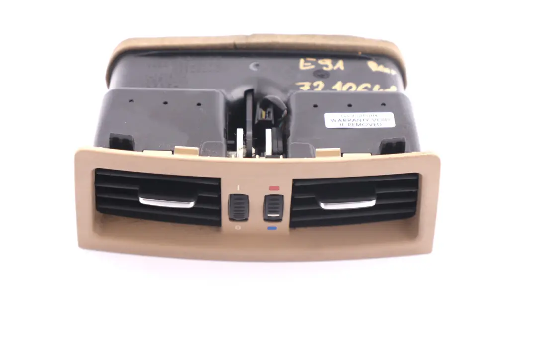 Centre Console Fresh Air Grille Vent Beige 6932023 to BMW 3 Series E90 E91 Rear with Part number 7210648 BMW 3 Series E90 E91 Rear Centre Console Fresh Air Grille Vent Beige 6932023 - SKU 7210648 - Part number 7210648
