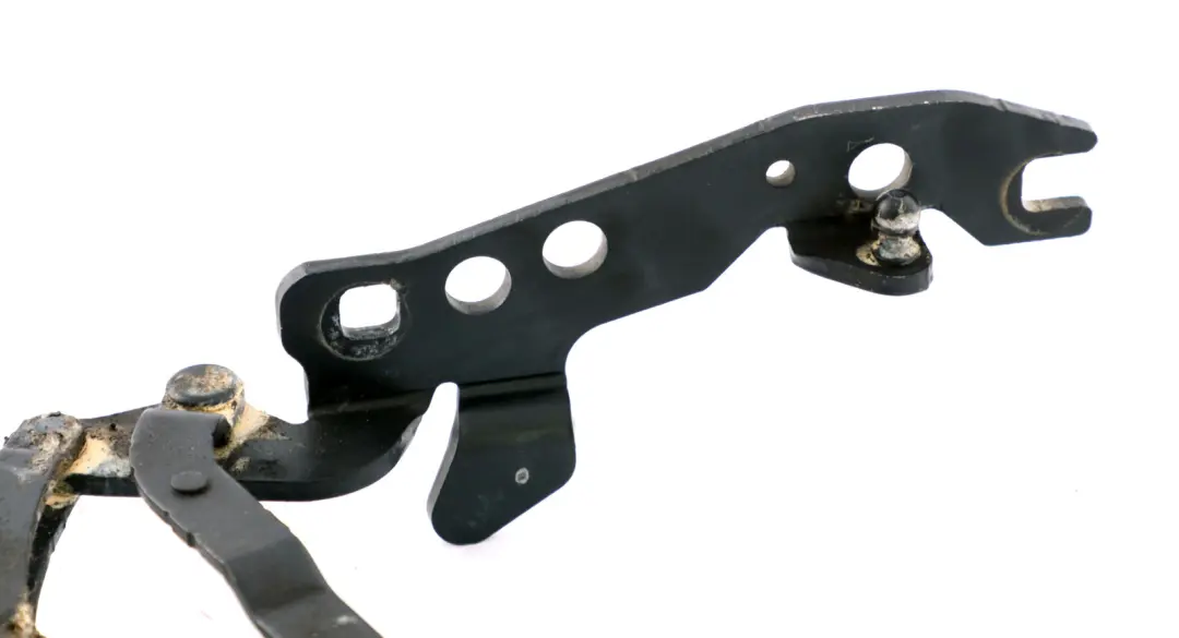 BMW E63 E64 LCI Engine Hood Hinge Left N/S Black Sapphire - 475 7064159 - SKU 7210669-BS - Part number 7210669