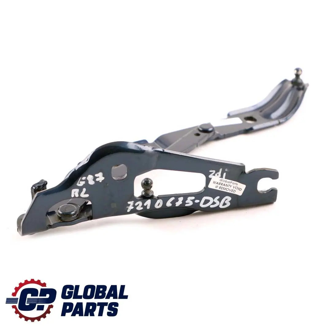 Scharnier Heckklappe Links Tiefseeblau Metallic A76 für BMW 3 er E90 E92 mit Teilenummer 7210675 BMW 3 er E90 E92 Scharnier Heckklappe Links Tiefseeblau Metallic A76 - SKU 7210675-DSB - Teilenummer 7210675
