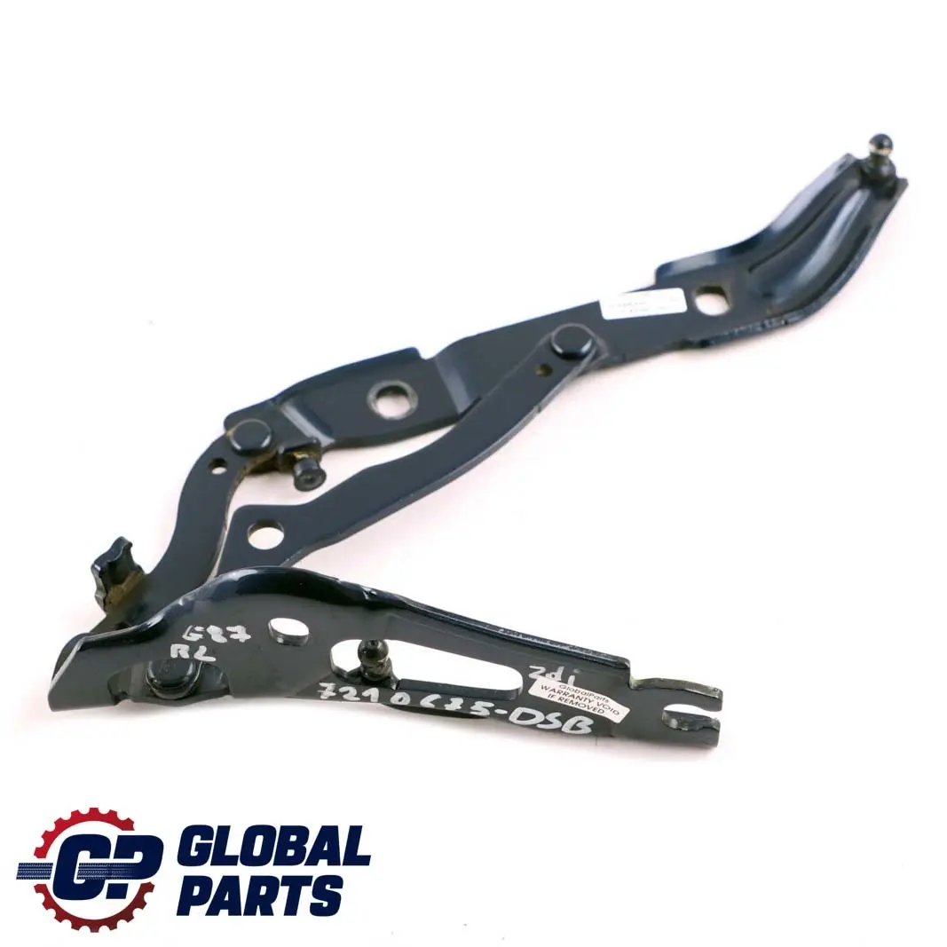 BMW 3 E90 E92 Convertible Trunk Lid Tailgate Hinge Left N/S Tiefseeblau Blue - SKU 7210675-DSB - Part number 7210675
