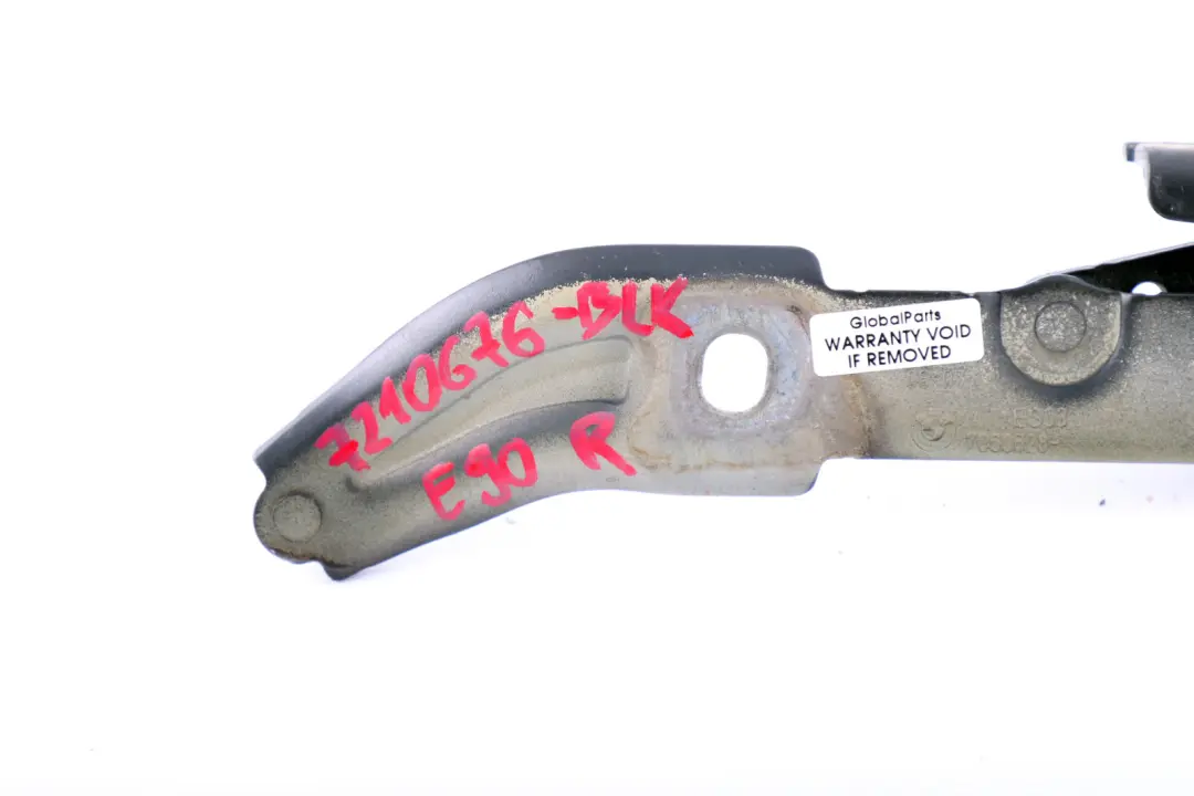 Scharnier Heckklappe Rechts 4162 für BMW 3 er E90 E92 mit Teilenummer 7210676 BMW 3 er E90 E92 Scharnier Heckklappe Rechts 4162 - SKU 7210676-BLK - Teilenummer 7210676