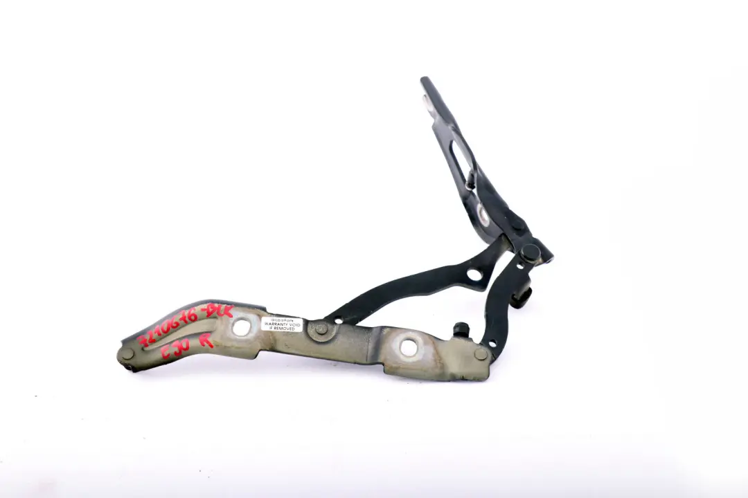 BMW E90 E92 Convertible Trunk Lid Tailgate Hinge Black Right - SKU 7210676-BLK - Número de pieza 7210676