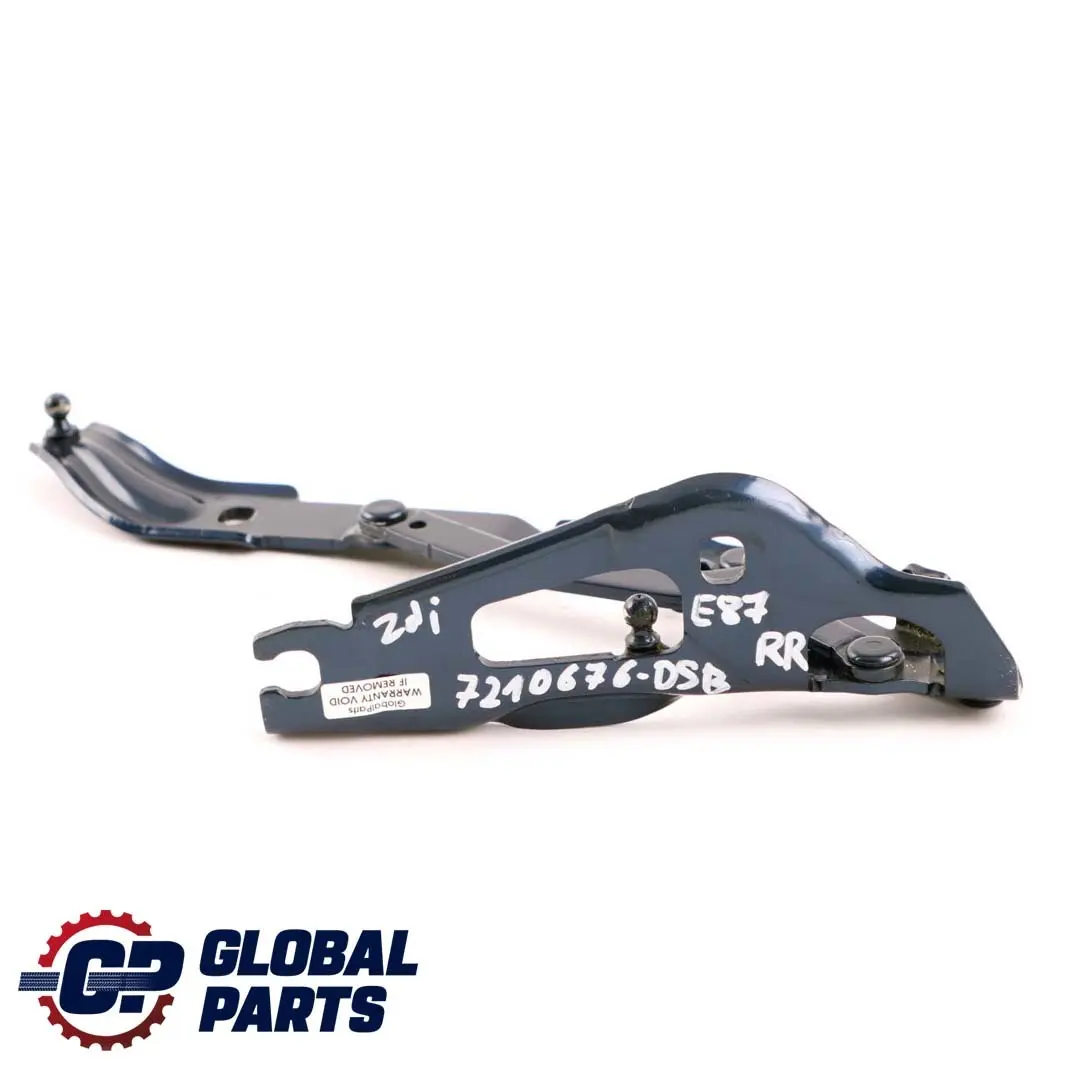 Scharnier Heckklappe Rechts Tiefseeblau Metallic A76 für BMW 3 er E90 E92 mit Teilenummer 7210676 BMW 3 er E90 E92 Scharnier Heckklappe Rechts Tiefseeblau Metallic A76 - SKU 7210676-DSB - Teilenummer 7210676