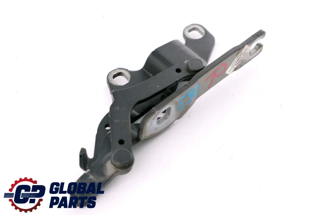 BMW E90 E91 E92 E93 Bisagra delantera derecha del capo del motor Negro 7115264 - SKU 7210678-4 - Número de pieza 7210678