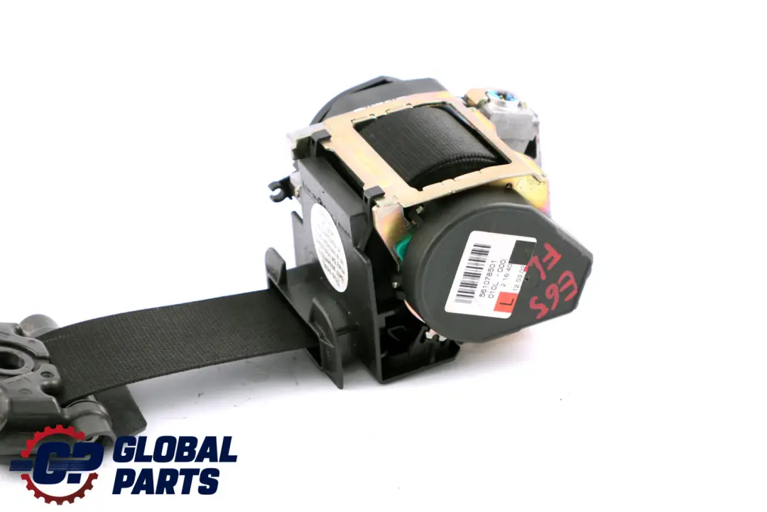 BMW E65 Limitador fuerza cinturón del. izq. negro 8266743 - SKU 7210857 - Número de pieza 7210857