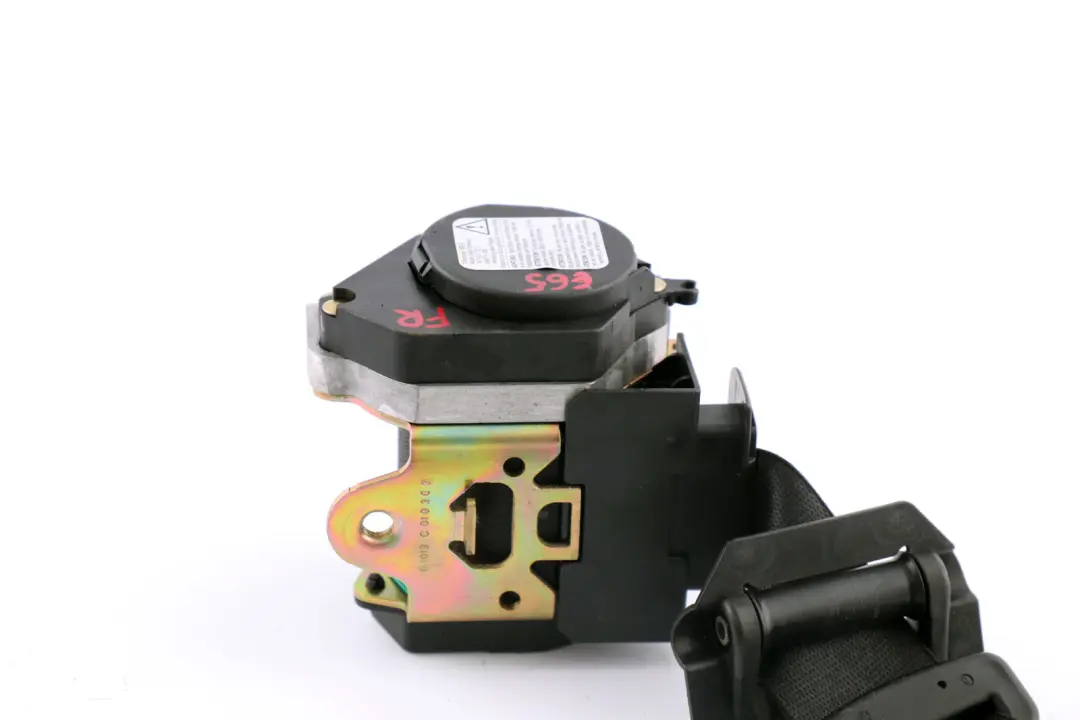 BMW 7 er E65 E66 E67 Obergurt Vorn Rechts Mit Kraftbegrenzer Schwarz - SKU 7210858 - Teilenummer 7210858