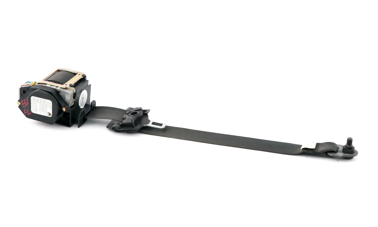 BMW 7 E65 E66 Limitador fuerza cinturón superior delantero izquierdo basalto