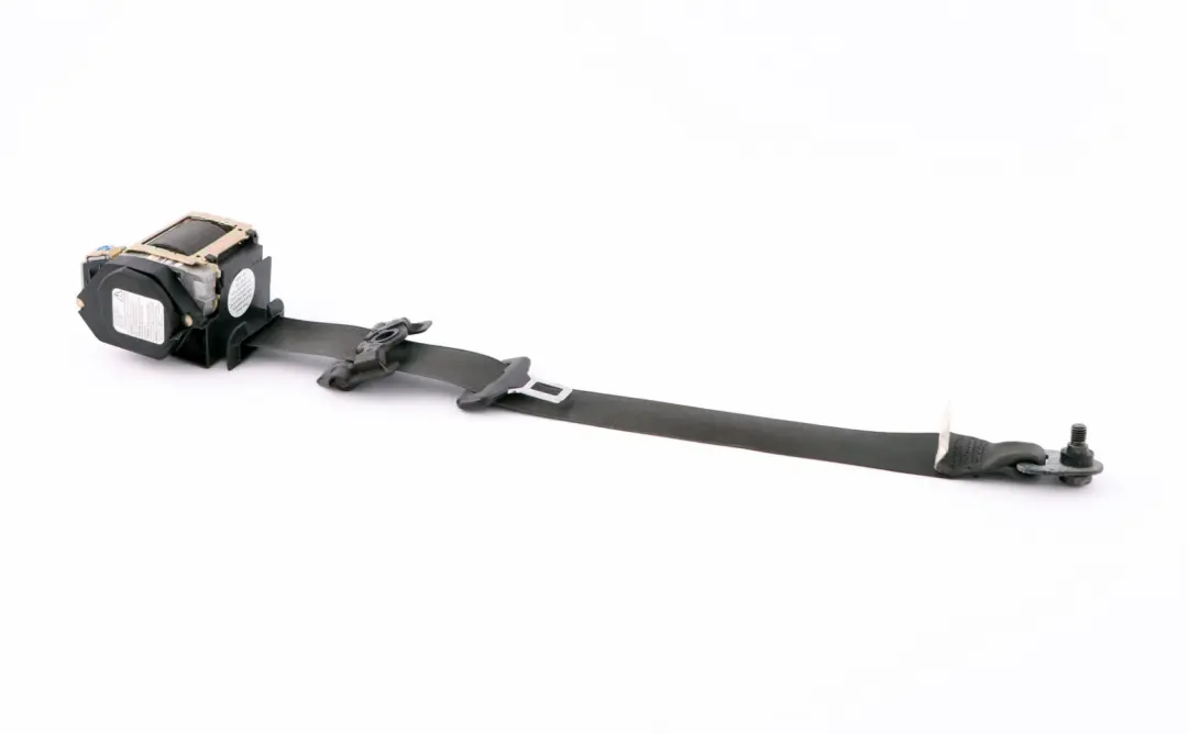 BMW E65 E66 E67 Front Upper Belt With Force Limiter Right O/S Grey - SKU 7210860 - Part number 72117210860