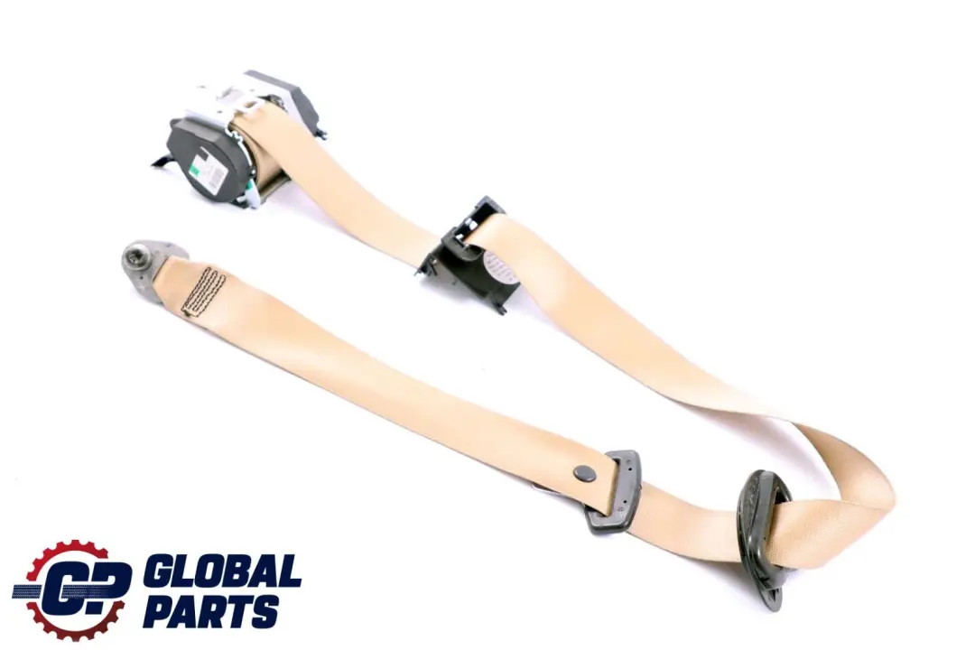 BMW 7 Series E65 E66 Upper Belt With Force Limiter Front Right Beige 6982696 - SKU 7210862 - Part number 7210862