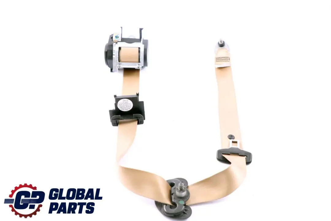 BMW 7 Series E65 E66 Upper Belt With Force Limiter Front Right Beige 6982696 - SKU 7210862 - Part number 7210862