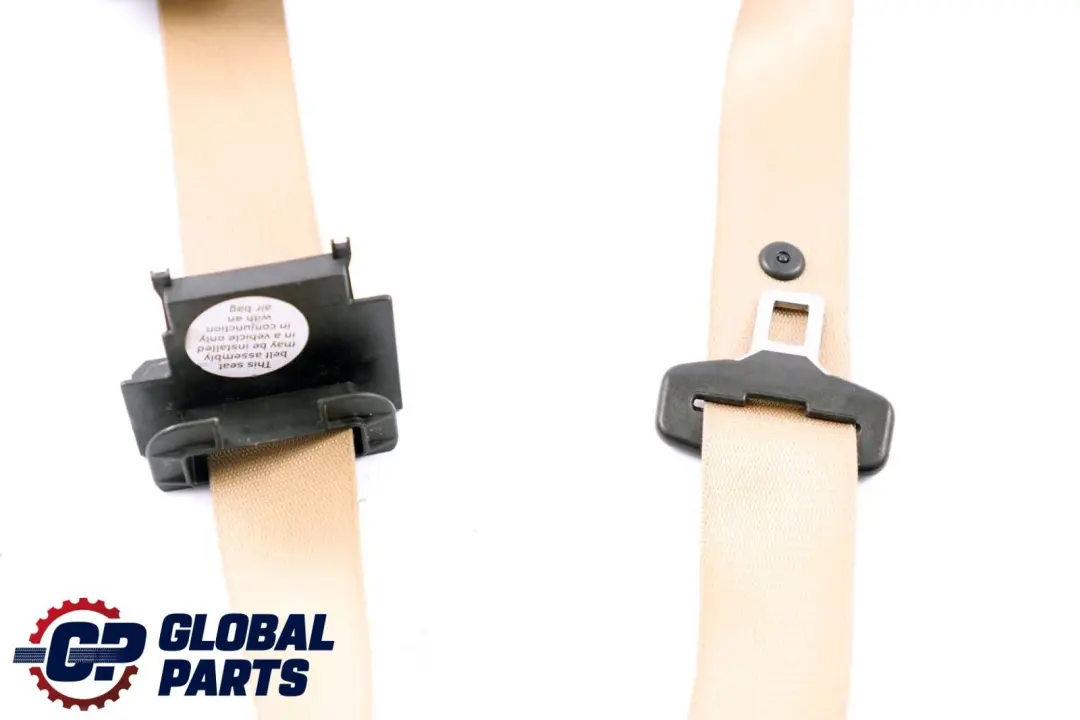 BMW 7 Series E65 E66 Upper Belt With Force Limiter Front Right Beige 6982696 - SKU 7210862 - Part number 7210862