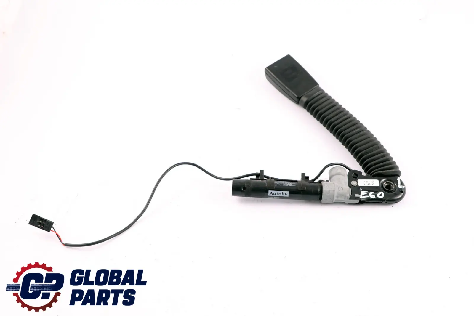 BMW E60 E61 Delantero Izquierdo Cinturón de Seguridad Tensor Hebilla