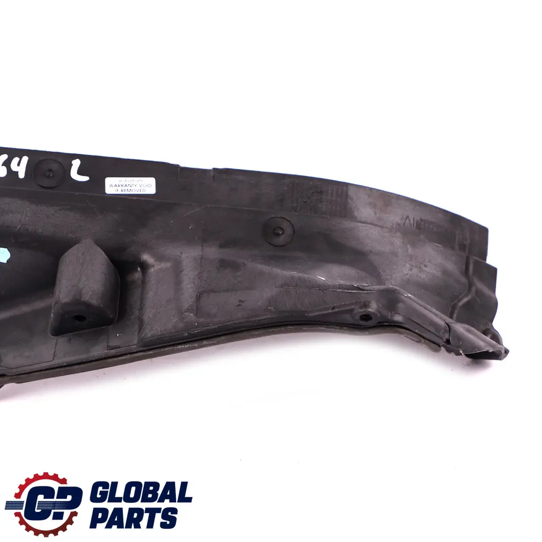 BMW F10 F11 F12 Motor Mamparo Cortafuegos Sección Superior Izquierda - SKU 7211464 - Número de pieza 7211464