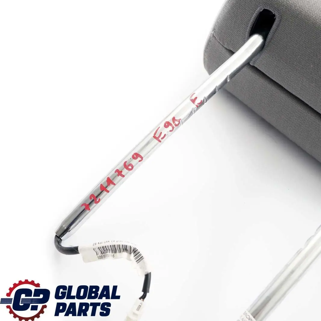 Sitz Vorn Links Rechts Kopfstütze Stoff Grau für BMW 3 er E90 E91 LCI mit Teilenummer 7211769 BMW 3 er E90 E91 LCI Sitz Vorn Links Rechts Kopfstütze Stoff Grau - SKU 7211769 - Teilenummer 7211769