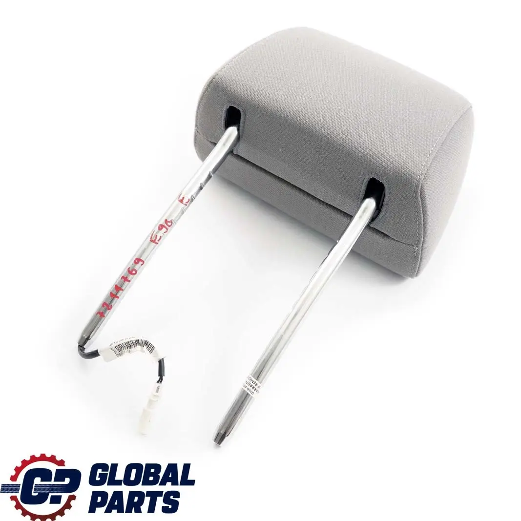 Front Seat Left Right N/O/S Backrest Headrest Cloth Grey to BMW 3 E90 E91 LCI with Part number 7211769 BMW 3 E90 E91 LCI Front Seat Left Right N/O/S Backrest Headrest Cloth Grey - SKU 7211769 - Part number 7211769