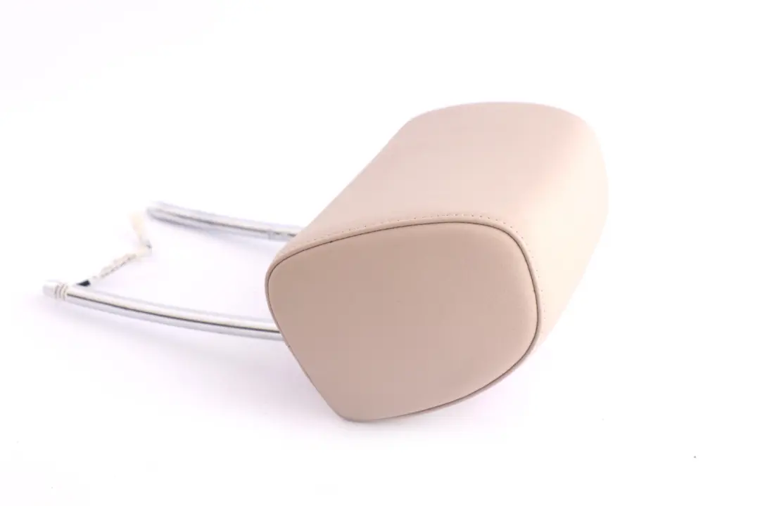 BMW E90 E91 LCI Front Seat Left Right N/O/S Oyster Leather Headrest - SKU 7211784 - Part number 7211784