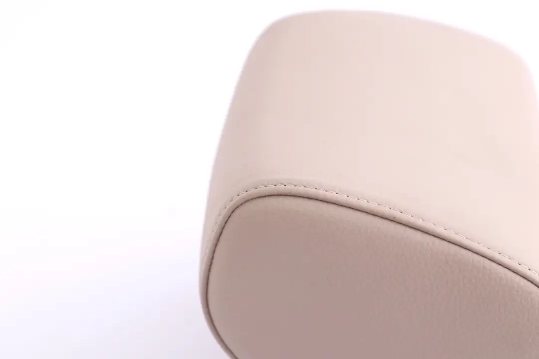BMW E90 E91 LCI Front Seat Left Right N/O/S Oyster Leather Headrest - SKU 7211784 - Part number 7211784