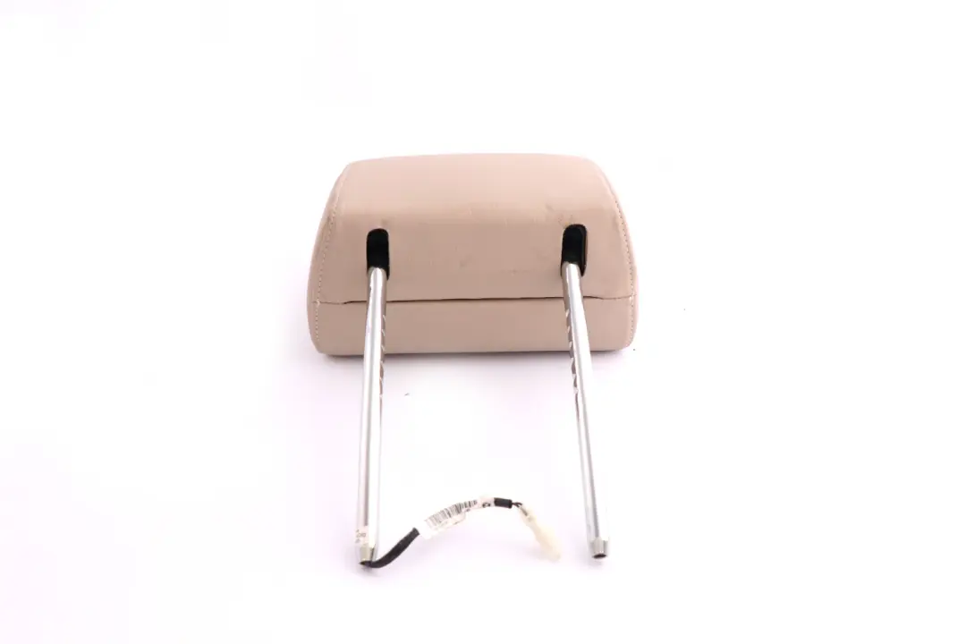 BMW E90 E91 LCI Siège Avant Gauche Droite Appui-tête Cuir Oyster - SKU 7211784 - Numéro de pièce 7211784