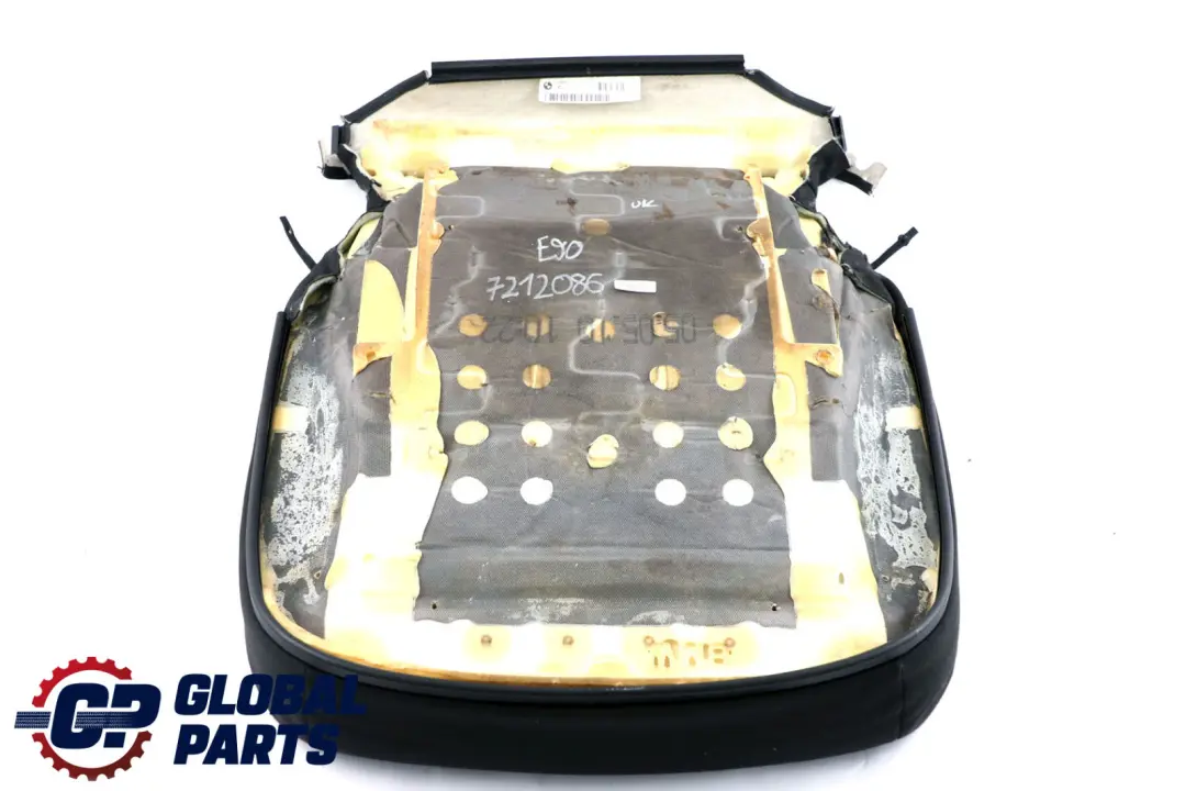 Asiento Delantero Izquierdo Derecho Tela V?rtice Tapa Parte Inferior para BMW E90 LCI con número de pieza 7212086 BMW E90 LCI Asiento Delantero Izquierdo Derecho Tela V?rtice Tapa Parte Inferior - SKU 7212086 - Número de pieza 7212086