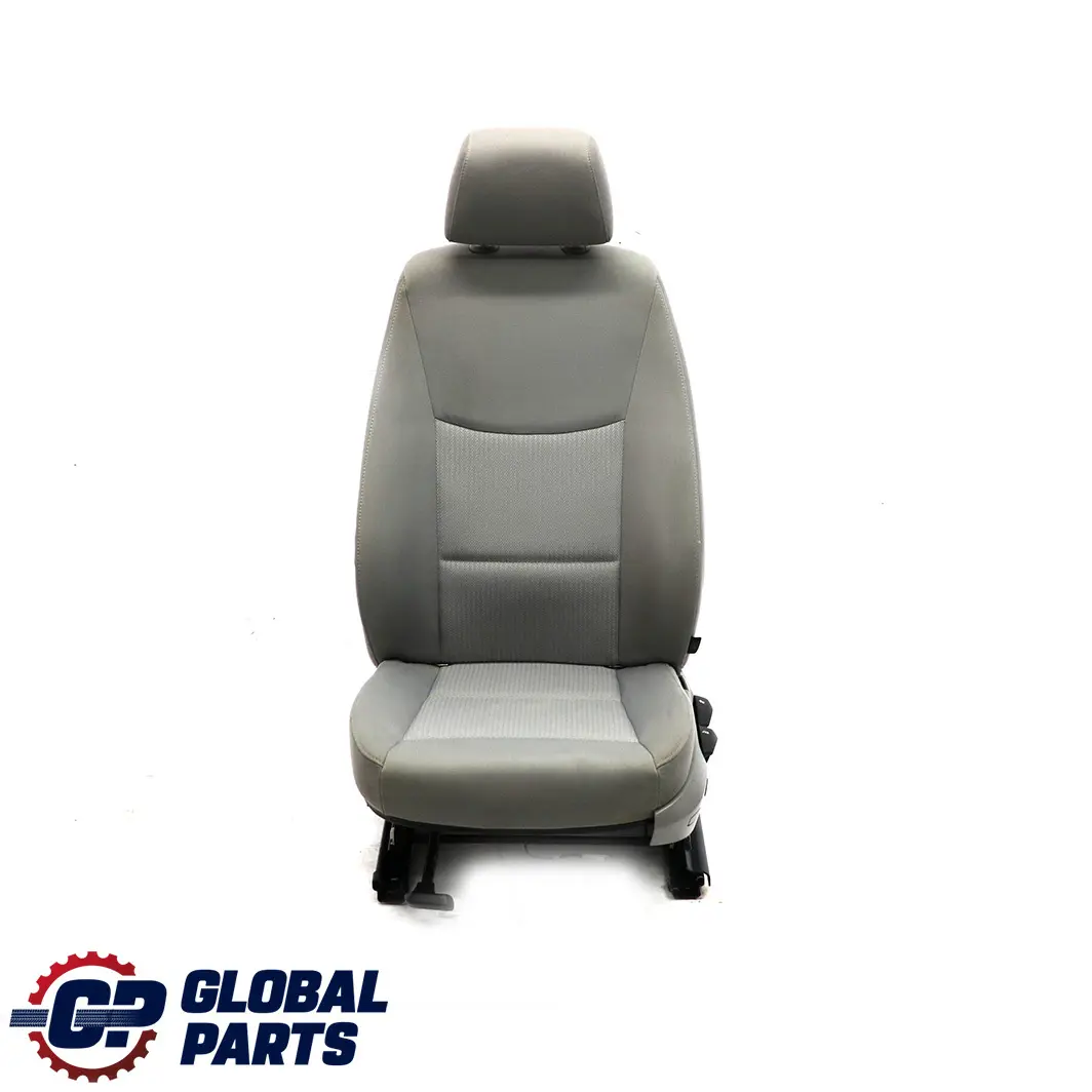 BMW E90 E91 LCI Cloth Fabric Vertex Interior Front Left N/S Seat Grey Lumbar - SKU 7212157-3 - Part number 7212157