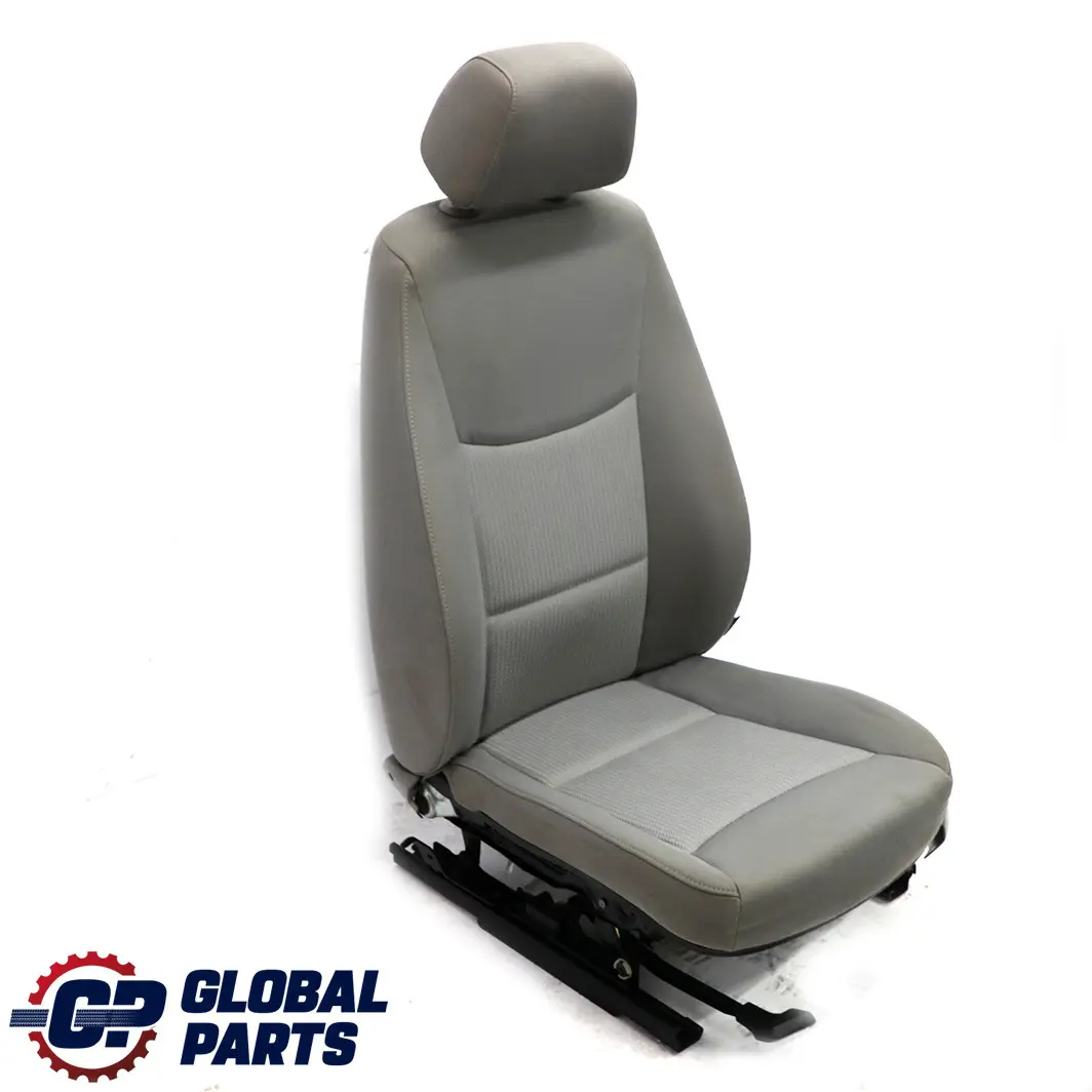 BMW E90 E91 LCI Cloth Fabric Vertex Interior Front Left N/S Seat Grey Lumbar - SKU 7212157-3 - Part number 7212157