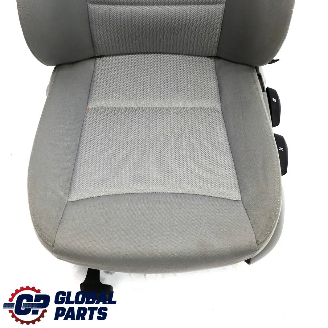 BMW E90 E91 LCI Cloth Fabric Vertex Interior Front Left N/S Seat Grey Lumbar - SKU 7212157-3 - Part number 7212157