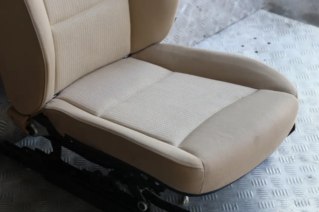 Cloth Interior Front Left Passenger Seat N/S Beige to BMW 3 Series E90 E91 LCI with Part number 7212159 BMW 3 Series E90 E91 LCI Cloth Interior Front Left Passenger Seat N/S Beige - SKU 7212159 - Part number 7212159