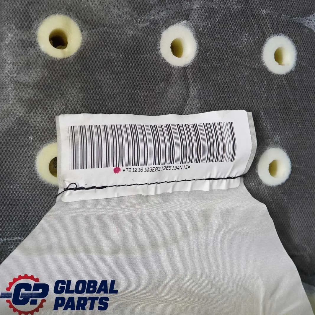 BMW 3 E90 E91 LCI Front Left N/S Seat Backrest Cover Cloth Leather Impuls - SKU 7212161 - Part number 7212161