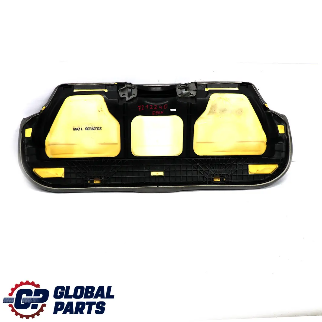 BMW E90 LCI Innenraum Rücksitz Couch Bank Abdeckung Stoff Vertex Grau - SKU 7212240 - Teilenummer 7212240