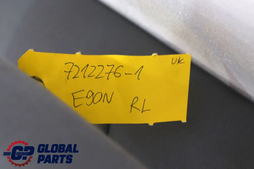 BMW 3 Reihe E90 LCI 1 Hinten Links Sitz Bezug Lehne Stoff Vertex Grau - SKU 7212276-1 - Teilenummer 7212276