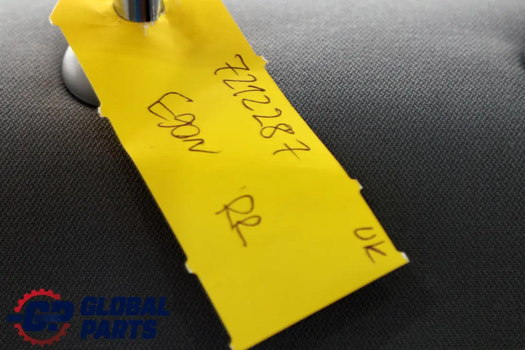 Right O/S Seat Cover Backrest Cloth Vertex Grey to BMW 3 Series E90 LCI Rear with Part number 7212287 BMW 3 Series E90 LCI Rear Right O/S Seat Cover Backrest Cloth Vertex Grey - SKU 7212287 - Part number 7212287