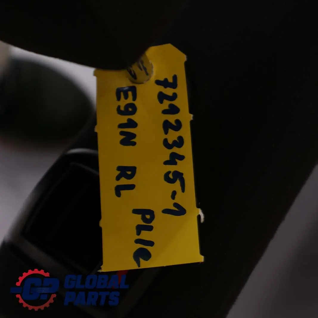 BMW 3 E91 LCI Touring Rear Back Seat Backrest Left N/S Ski Bag Cloth Vertex - SKU 7212345-1 - Part number 7212345