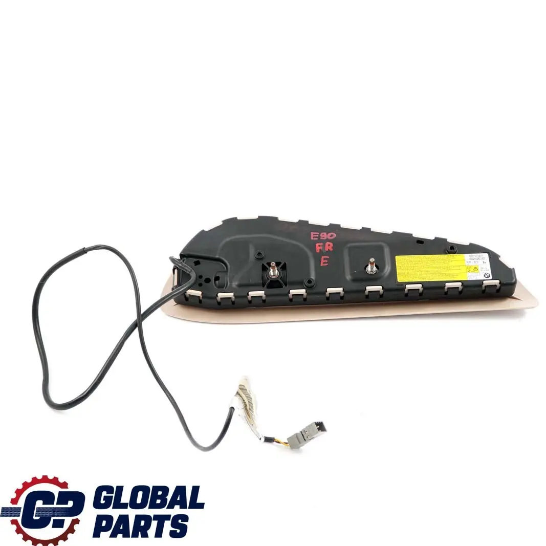 BMW E90 E91 LCI Front Right O/S Seat Side Air Module Oyster - SKU 7212714 - Part number 7212714