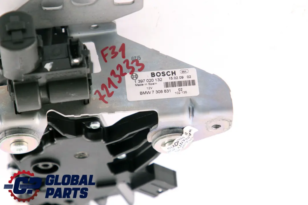 Heckscheibe Kofferraum Heckklappenwischer Motor 7308831 für BMW F11 F31 Touring mit Teilenummer 7213233 BMW F11 F31 Touring Heckscheibe Kofferraum Heckklappenwischer Motor 7308831 - SKU 7213233 - Teilenummer 7213233