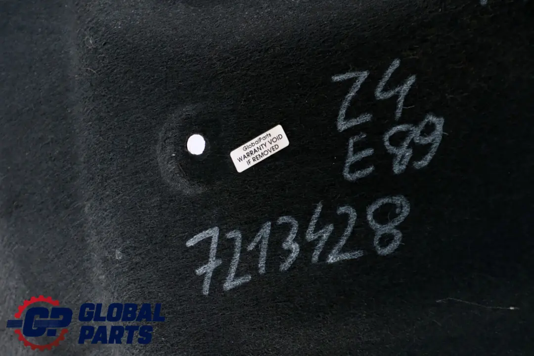 BMW Z4 E89 Tapa Paso de Rueda Rearsección Delantera Derecha - SKU 7213428 - Número de pieza 7213428