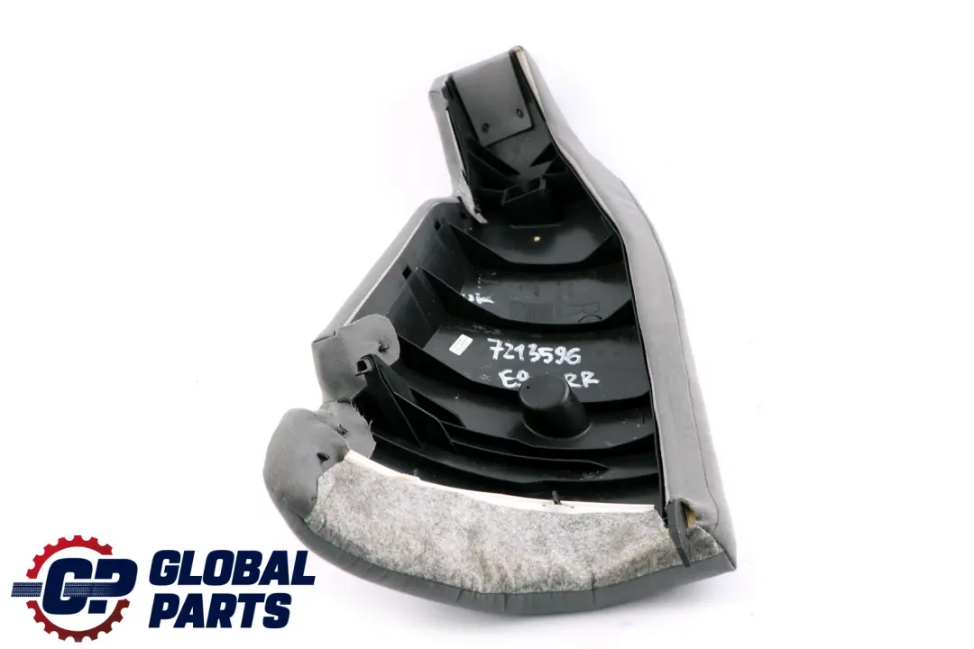 BMW 3 Series E90 LCI Lateral Trim Panel Cover Rear Right O/S Seat Cloth Grey - SKU 7213596 - Part number 7213596