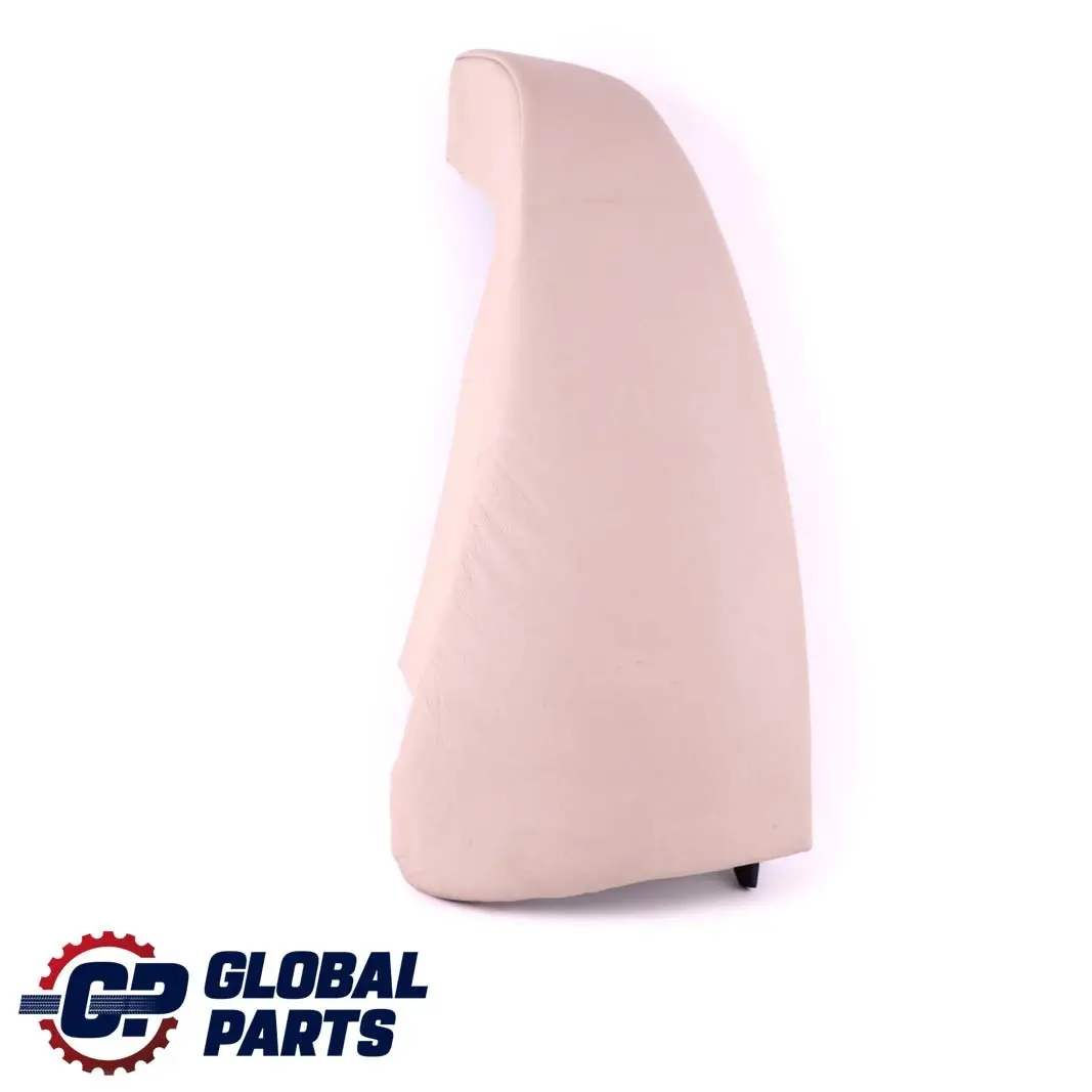 BMW E90 LCI Lateral Recubrimiento Panel Trasero Izquierdo Asiento Cuero Oyster