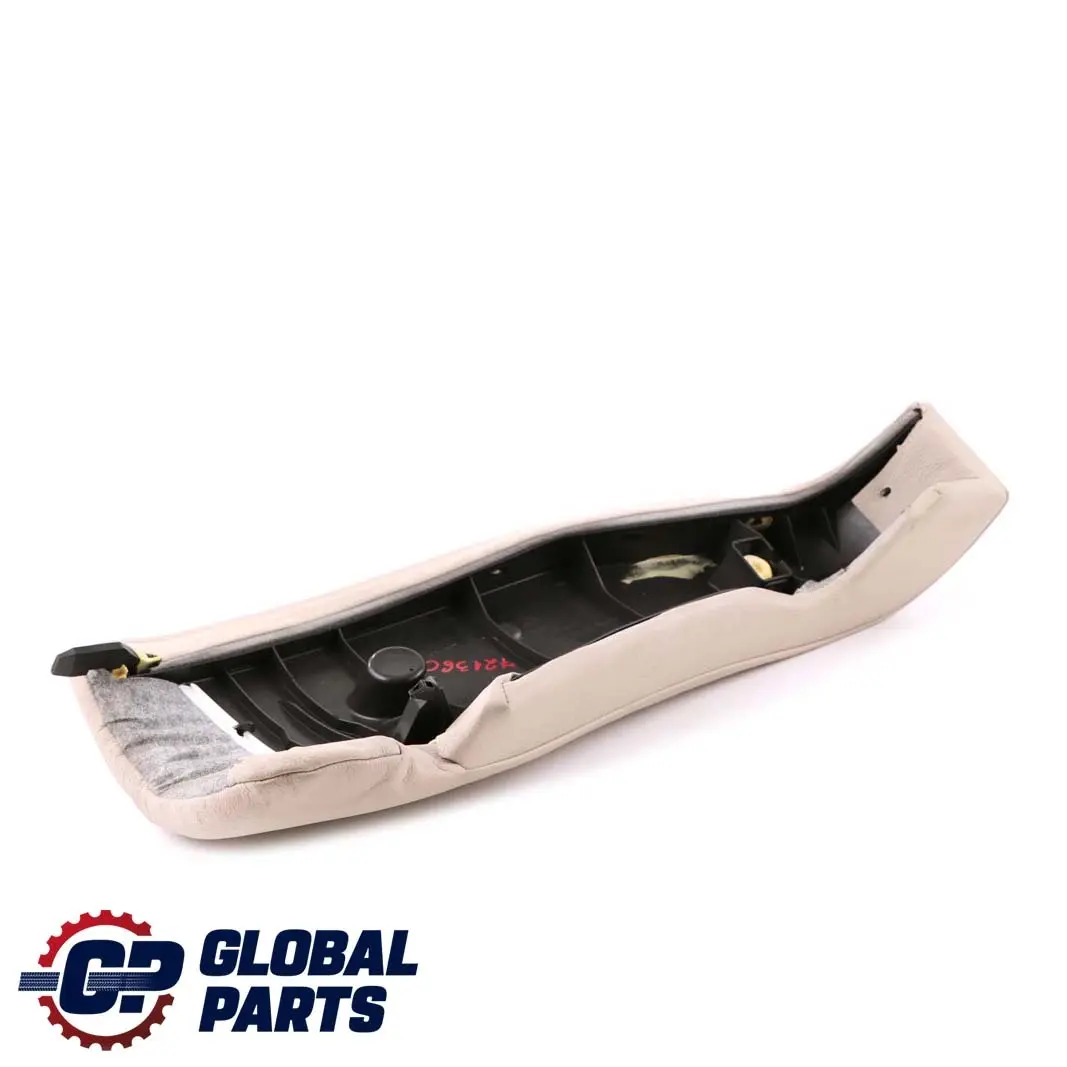 Lateral Recubrimiento Panel Trasero Izquierdo Asiento Cuero Oyster para BMW E90 LCI con número de pieza 7213609 BMW E90 LCI Lateral Recubrimiento Panel Trasero Izquierdo Asiento Cuero Oyster - SKU 7213609 - Número de pieza 7213609