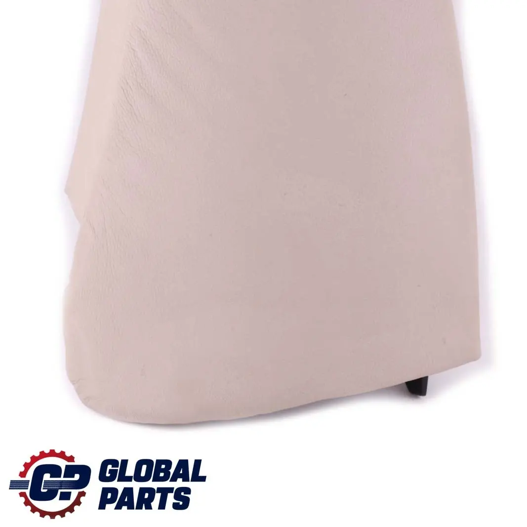 BMW E90 LCI Lateral Trim Panel Cover Rear Left N/S Seat Leather Oyster - SKU 7213609 - Part number 7213609