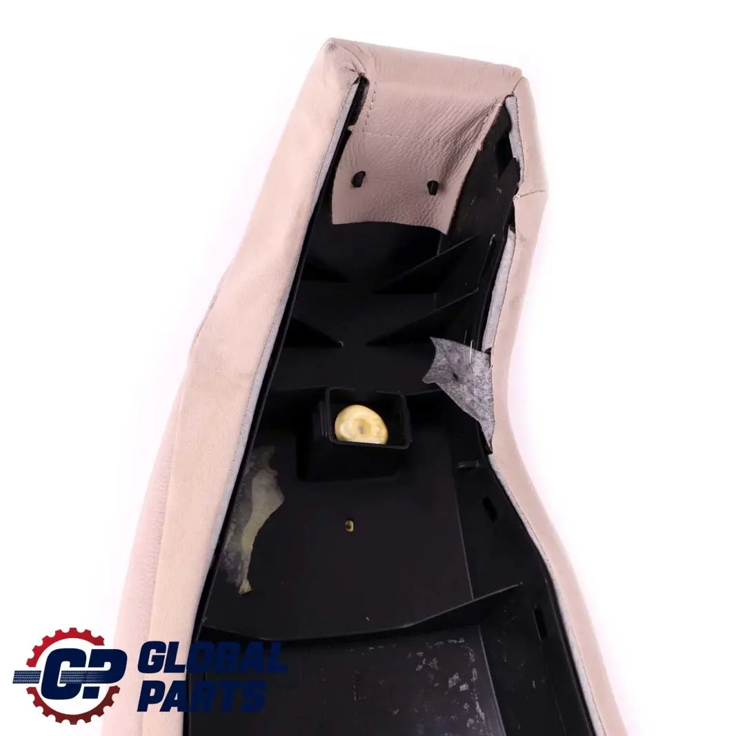 BMW E90 LCI Garniture Latérale Arrière Gauche Siège Cuir Oyster - SKU 7213609 - Numéro de pièce 7213609