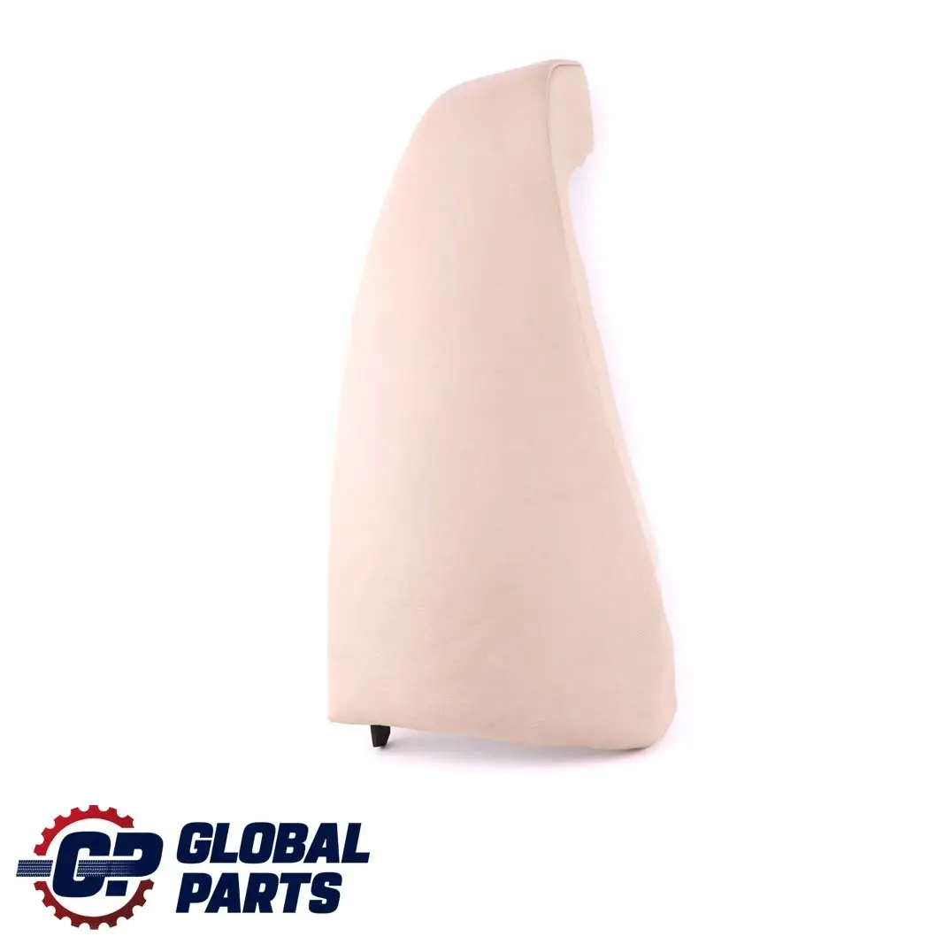 BMW E90 LCI Lateral Trim Panel Cover Rear Right O/S Seat Leather Oyster
