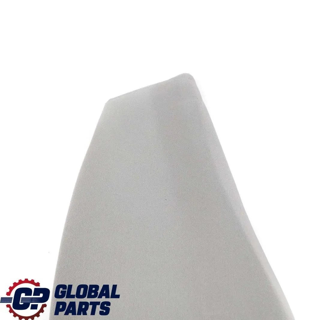 Asiento Trasero Derecho Acabado Lateral Tela Gris V?rtice para BMW E91 LCI Touring con número de pieza 7213618 BMW E91 LCI Touring Asiento Trasero Derecho Acabado Lateral Tela Gris V?rtice - SKU 7213618 - Número de pieza 7213618