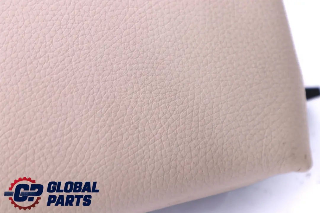 Right O/S Side Finisher Leather Oyster to BMW 3 Series E91 LCI Touring Rear Seat with Part number 7213632 BMW 3 Series E91 LCI Touring Rear Seat Right O/S Side Finisher Leather Oyster - SKU 7213632 - Part number 7213632