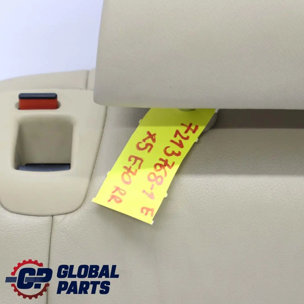 BMW X5 Series E70 1 Rear Seat Right O/S Backrest Beige Leather Nevada - SKU 7213768-1 - Part number 7213768