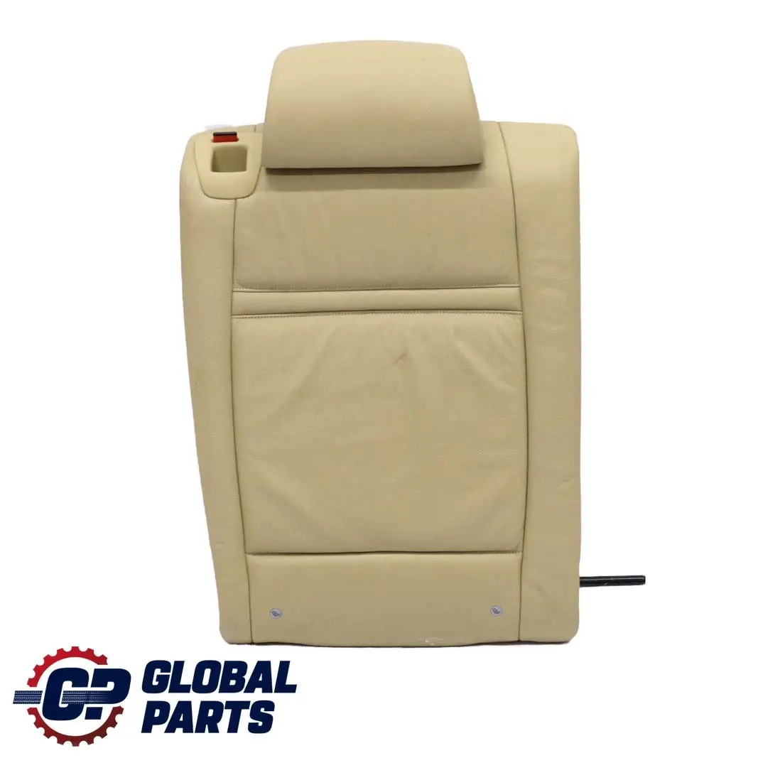Asiento Trasero Derecho Respaldo Cuero Beige Nevada para BMW X5 E70 con número de pieza 7213768 BMW X5 E70 Asiento Trasero Derecho Respaldo Cuero Beige Nevada - SKU 7213768 - Número de pieza 7213768