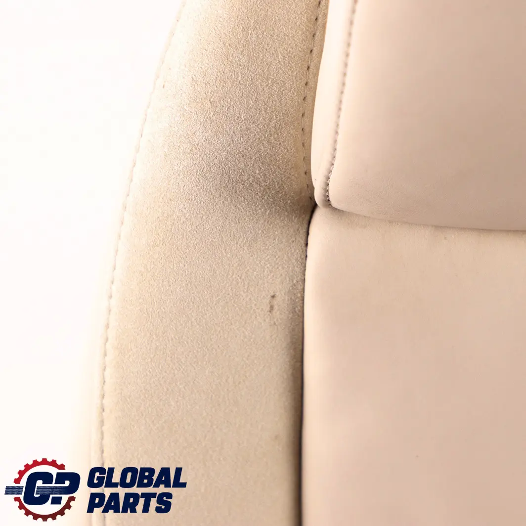 Front Left N/S White Leather Heated Sport Seat to BMW Z4 E89 Convertible Cabrio with Part number 7213969 BMW Z4 E89 Convertible Cabrio Front Left N/S White Leather Heated Sport Seat - SKU 7213969 - Part number 7213969