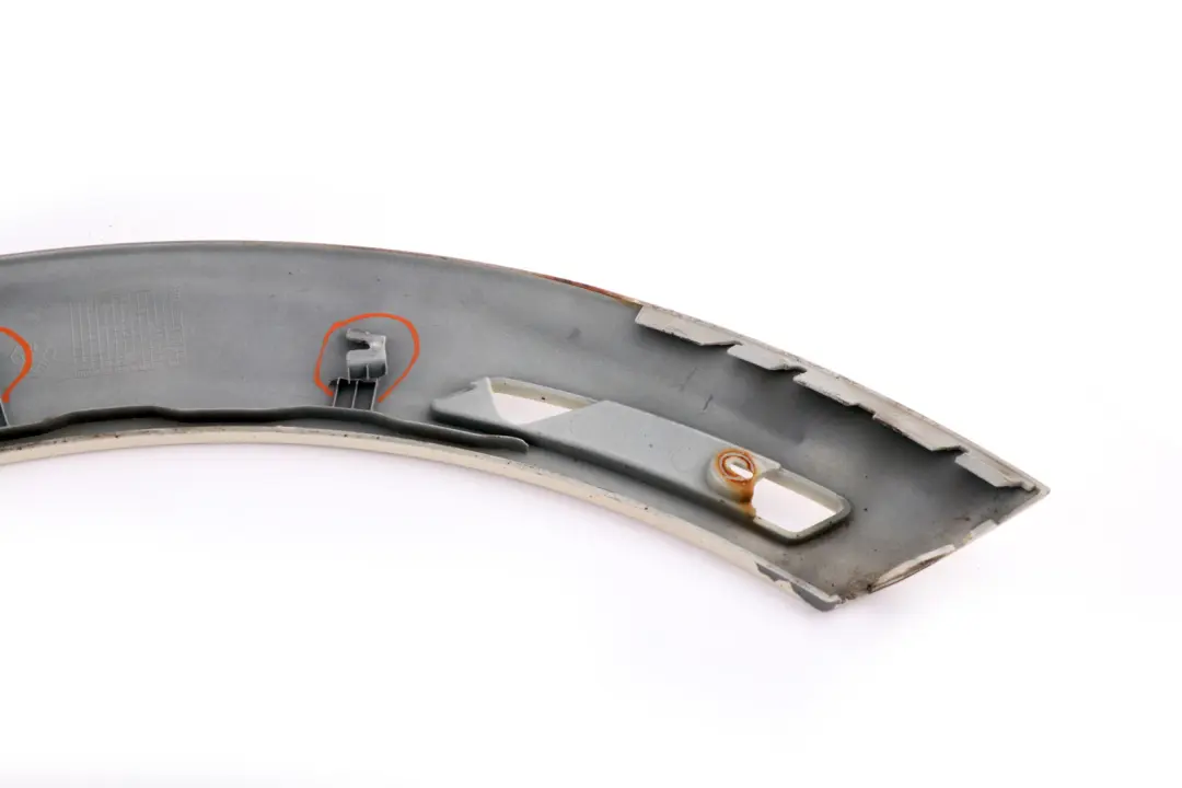 Mini Cooper R56 R57 LCI Blende Radlauf hinten rechts Pepper White WeiĂź 850 - SKU 7216070 - Teilenummer 7216070